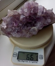 Large natural amethyst for sale  COULSDON