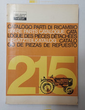 Catalogo parti ricambio usato  Solza