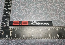 Chevy Chevrolet Blazer S10? - Placa de identificação emblema injeção de combustível 2.8 fabricante de equipamento original GM  comprar usado  Enviando para Brazil