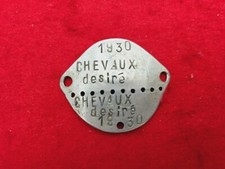 Plaque identité soldat d'occasion  Paris XX