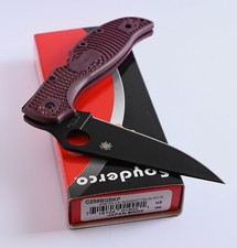 Couteau spyderco stretch d'occasion  Paris XIII