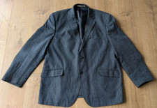 100 linen pinstripe for sale  LEEDS