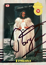Tarjeta Comercial De Estreno Firmada A Mano Por Mary Tamm De Doctor Who comprar usado  Enviando para Brazil