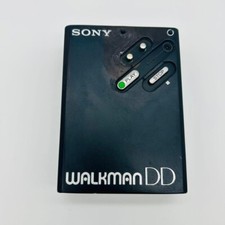 Sony Walkman WM-DD toca-fitas cassete áudio vintage raro dispositivo de música portátil comprar usado  Enviando para Brazil