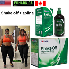 Usado, Ventre plat avec Les produits Edmark 1 Shake off + 1 clorofila líquida pacote com 2 comprar usado  Enviando para Brazil