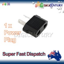 Adaptador de plugue de alimentação universal para viagem UE EURO Ásia para AUSTRALIANO preto fino  comprar usado  Enviando para Brazil