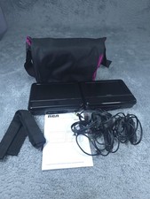 Usado, Vintage RCA Leitor de DVD Portátil Tela Dupla Cabos Bolsa Adaptador Carro 2009 DRC69702 comprar usado  Enviando para Brazil