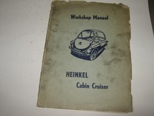 Heinkel kabine workshop gebraucht kaufen  Bempflingen