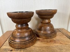 Vintage pair wooden for sale  SUTTON COLDFIELD