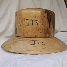 Wooden hat block for sale  PETERBOROUGH