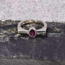 Granat ring 925er gebraucht kaufen  Berlin