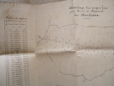 Montclus subdivision plans d'occasion  Expédié en Belgium