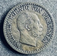 Silbergroschen 1869 preussen gebraucht kaufen  Heist