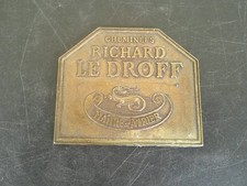 Plaque bronze marquee d'occasion  Mer