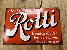 Emailleschild riginal rotti gebraucht kaufen  Solingen