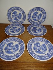 Earthenware dessert plates d'occasion  Expédié en Belgium
