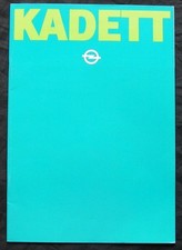 Opel kadett brochure d'occasion  Expédié en Belgium