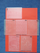 Embossing folders darice for sale  CRADLEY HEATH