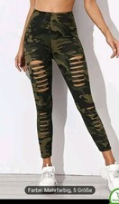Leggins armee risse gebraucht kaufen  Gera