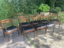 Rosewood dining chairs for sale  HEREFORD