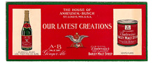 1920 ANHEUSER BUSCH, ST LOUIS, MISSOURI A-B GINGER ALE / BLOTTER DE XAROPE DE MALTE comprar usado  Enviando para Brazil