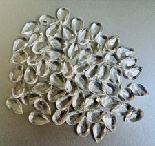 Faceted plastic teardrops for sale  LIVERPOOL
