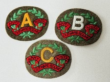 military cloth patches for sale  OLNEY