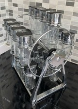 Spice rack chrome for sale  LEEDS