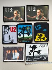 U2 Bono Edge vintage woven patch set of 7 patches na sprzedaż  PL