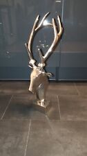 Designer hirschstatue verchrom gebraucht kaufen  Saarlouis