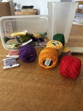 Embroidery silks vibrant for sale  STOWMARKET