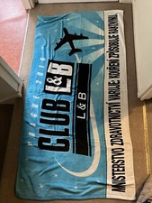 Blue beach towel for sale  STOCKPORT