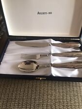 Italian argento 800 for sale  UK