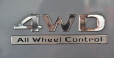 Usado, Placa emblema logotipo controle de todas as rodas 4WD para Mitsubishi pajero sport 7410B292 comprar usado  Enviando para Brazil