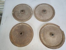 4 rodas de madeira aro de aço vintage metal 9,5" carrinho carrinho brinquedo pedal comprar usado  Enviando para Brazil