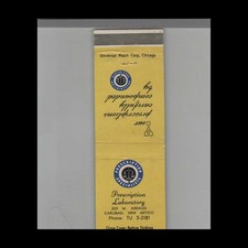 Matchbook cover drug for sale  Raymond