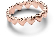Anello pandora cuori usato  Mascali