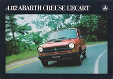 Catalogue brochure autobianchi d'occasion  Palaiseau