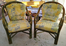 Lot fauteuils rotin d'occasion  Yffiniac