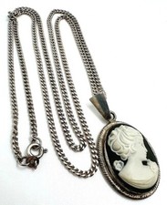 Vintage kamee kette gebraucht kaufen  Hamburg