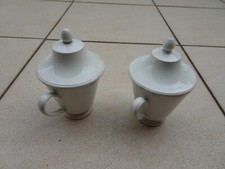 Tasses faience blanches d'occasion  France