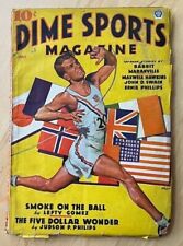 Dime Sports Magazine July 1936 Pulp Baseball Track Lefty Gomez Rabbit Maranville comprar usado  Enviando para Brazil