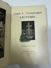Stoddard lectures supplementar for sale  Meeker