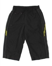 Bermuda esportiva Adidas masculina Climacool média preta poliéster AO07, usado comprar usado  Enviando para Brazil