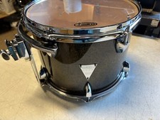 Orange County batería y percusión arce 12 diámetro x 9 tom negro oro brillo segunda mano  Embacar hacia Mexico