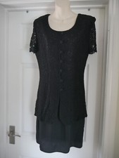 Vintage black dress for sale  STOURBRIDGE