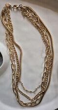 Layerkette zara gold gebraucht kaufen  Aachen