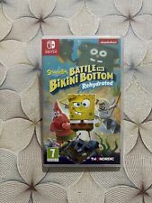 Używany, SPONGEBOB Battle For Bikini Bottom REHYDRATED Gioco Originale Nintendo Switch na sprzedaż  Wysyłka do Poland