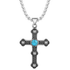 Vintage cross turquoise for sale  Quincy