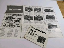 Chinon operating instruction for sale  LLANIDLOES